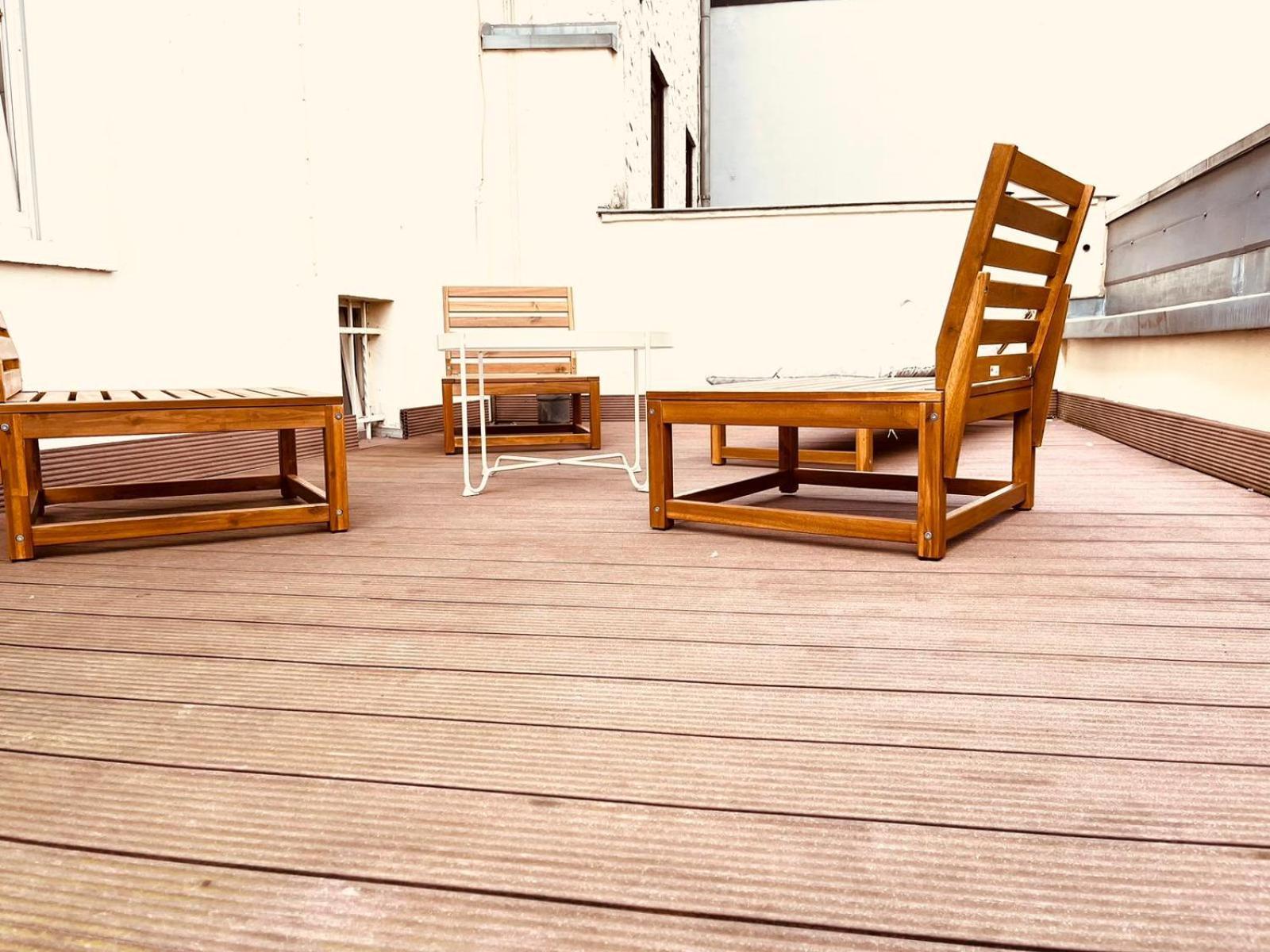 Studio Mit Terrasse Altstadt Koblenz 科布倫茨 外观 照片